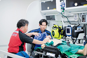 医療技術学科　救急救命士コース　吉元　遥紀さん　大分県立日田高等学校出身