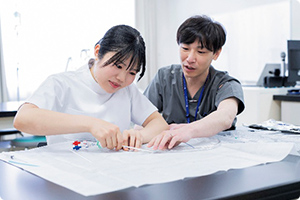 医療技術学科　臨床工学コース　筒井　彩羽さん　佐賀県立小城高等学校出身