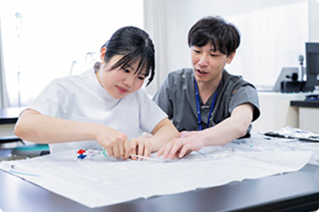 医療技術学科　臨床工学コース　筒井　彩羽さん　佐賀県立小城高等学校出身